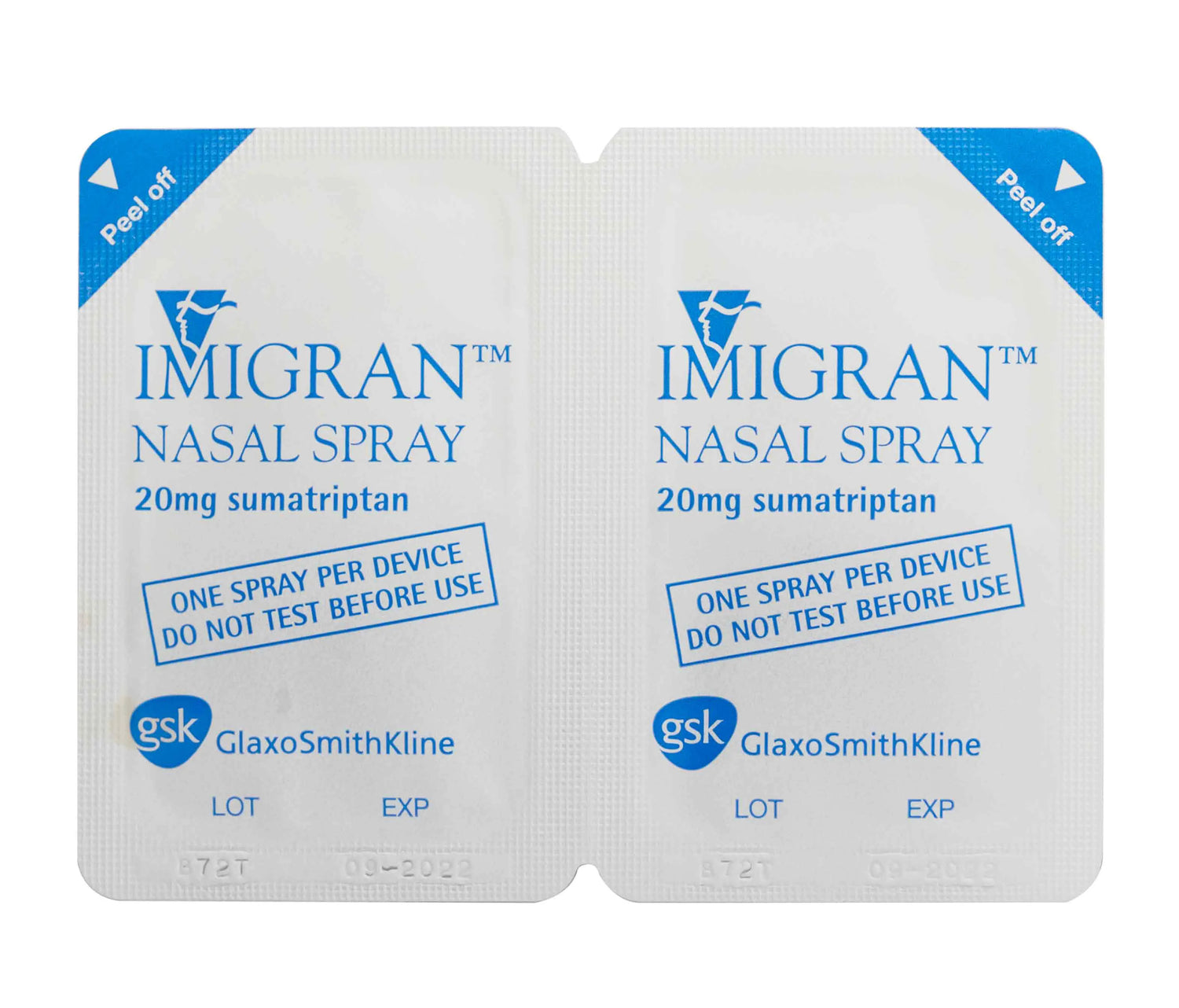 Imigran Nasal Spray 20Mg 2 Pieces