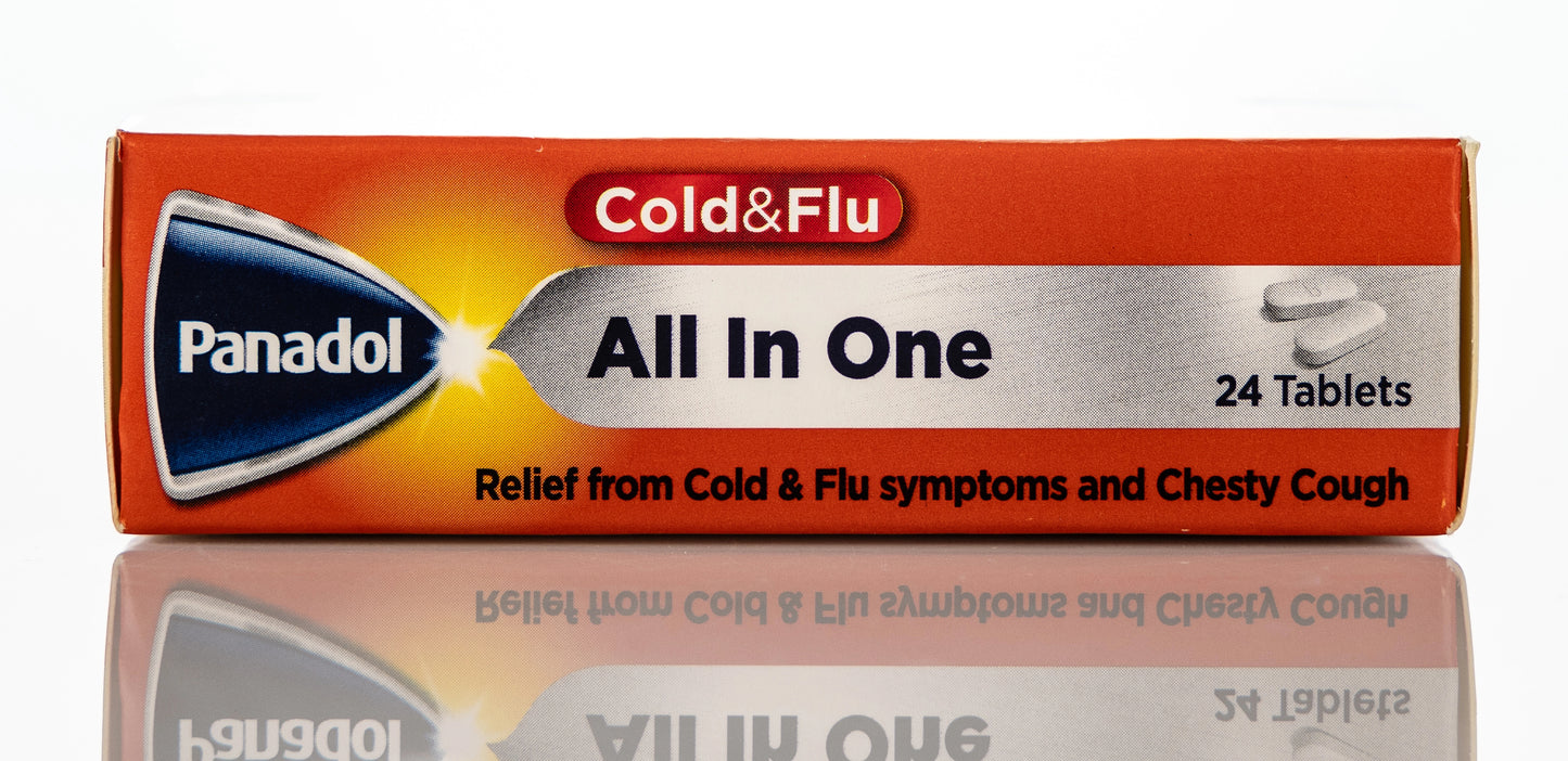 Panadol Cold & Flu All In One 24 Tablets