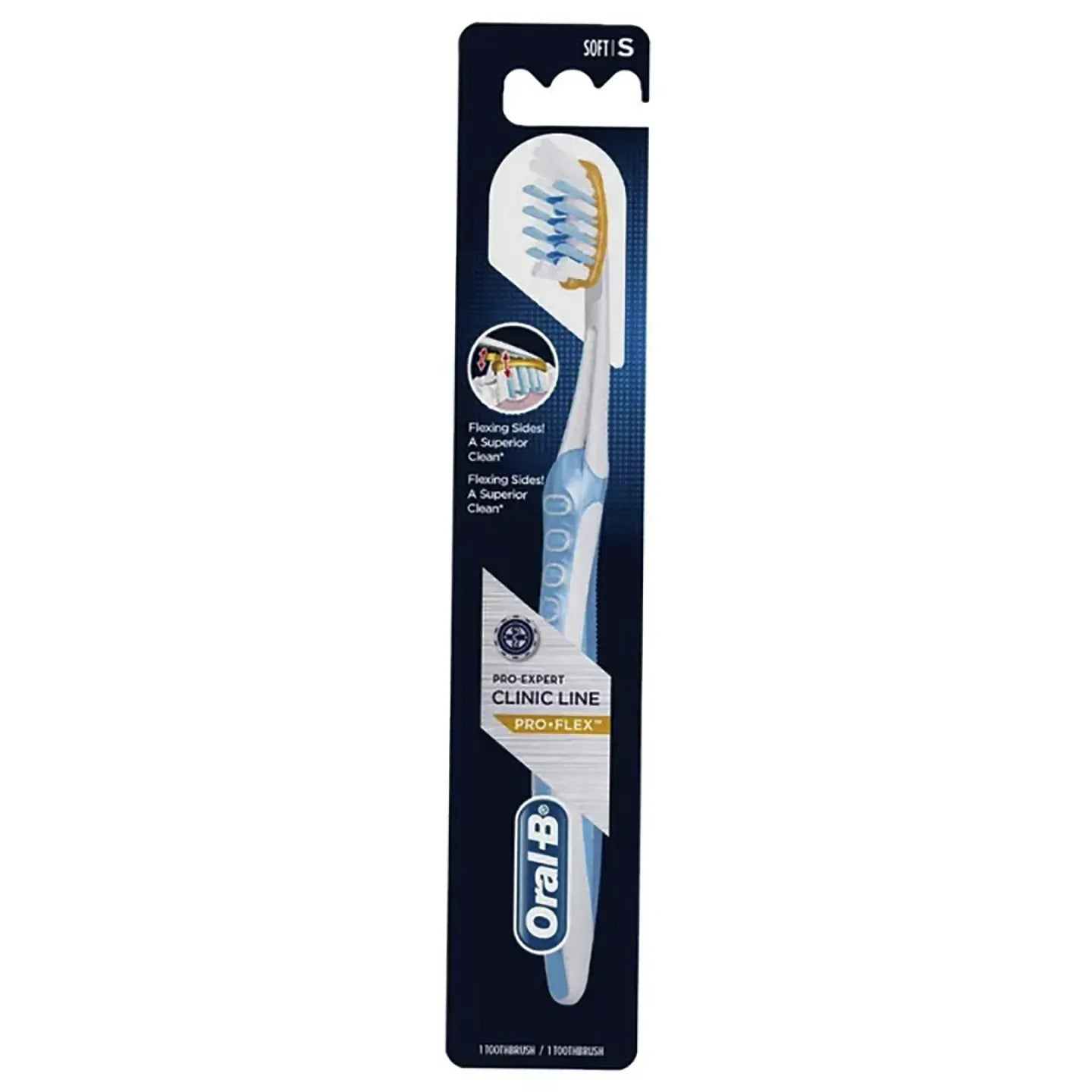 Oral-B Pro-Expert Clinic Line Pro-flex 38 Toothbrush- Soft