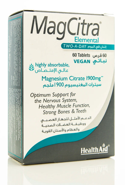 Health Aid Magcitra Elemental 60 Tablet