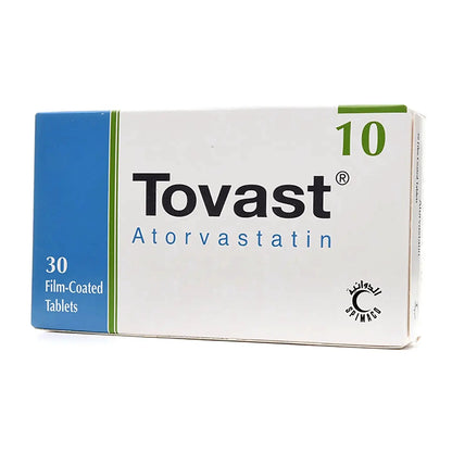 Tovast 10Mg 30 Tablets