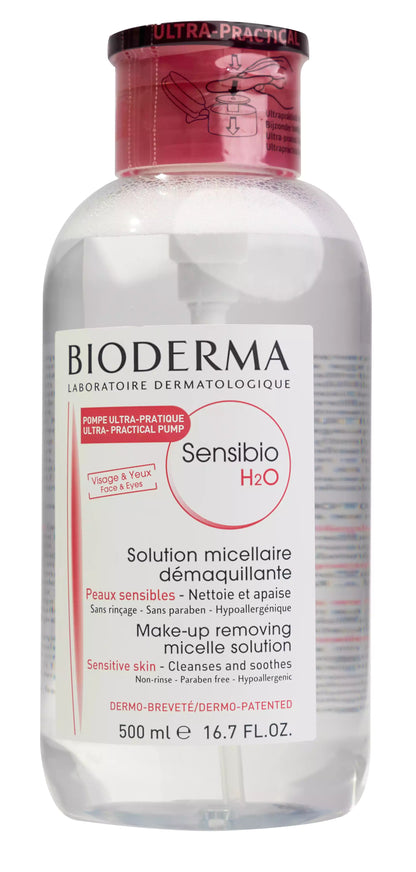 Bioderma Sensibio H2O Micellar Water 500 Ml Pump