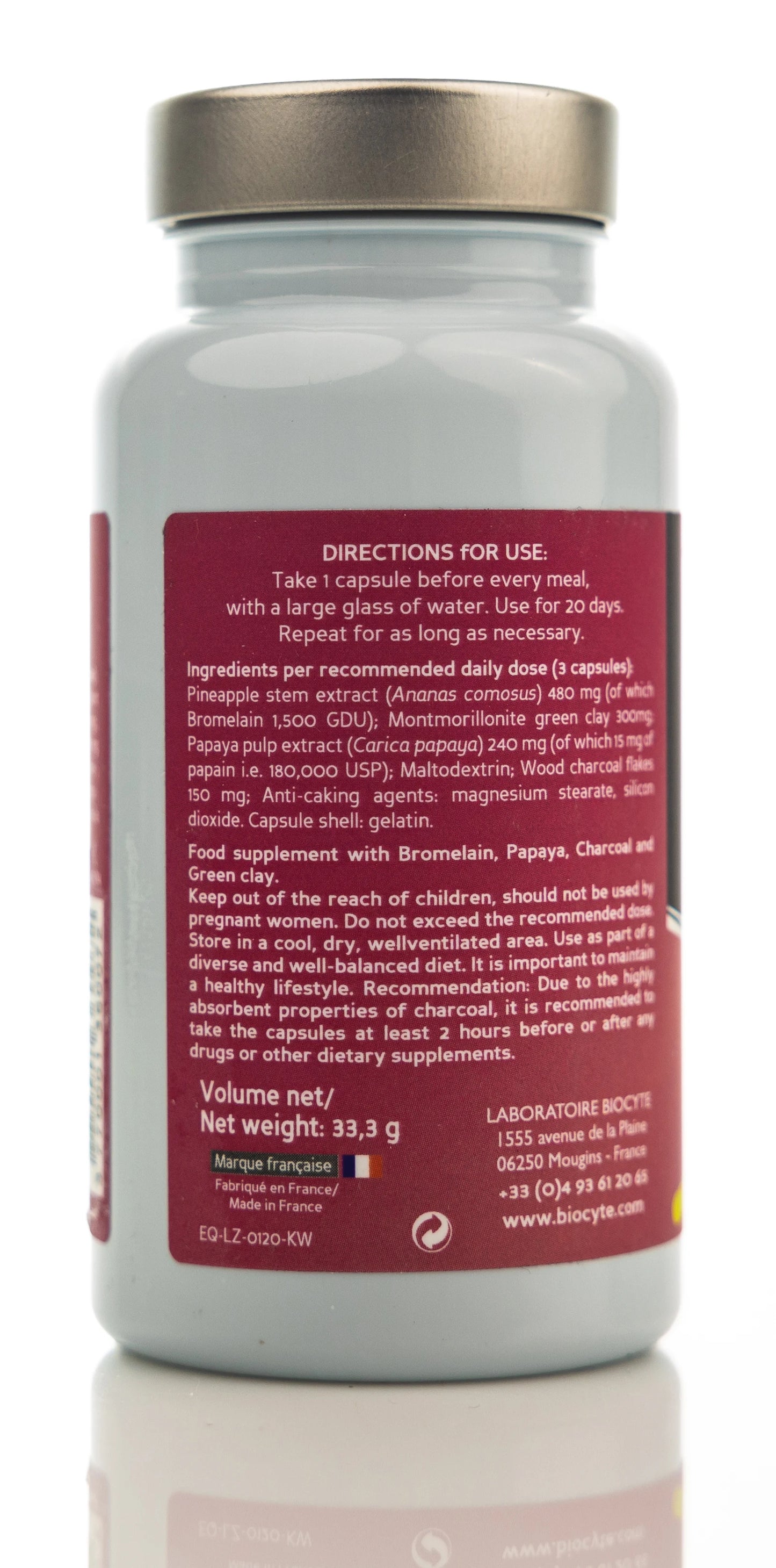 Biocyte Lipozyme Digestion 60 Capsules