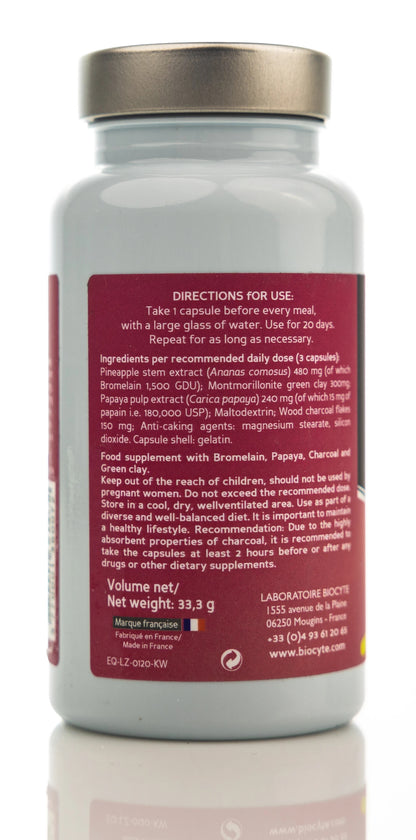 Biocyte Lipozyme Digestion 60 Capsules