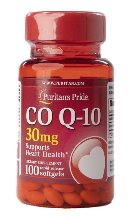 Puritan's Pride Co Q10 30mg 100 Tablets