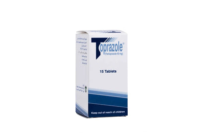 Toprazole 40Mg 15 Tablets