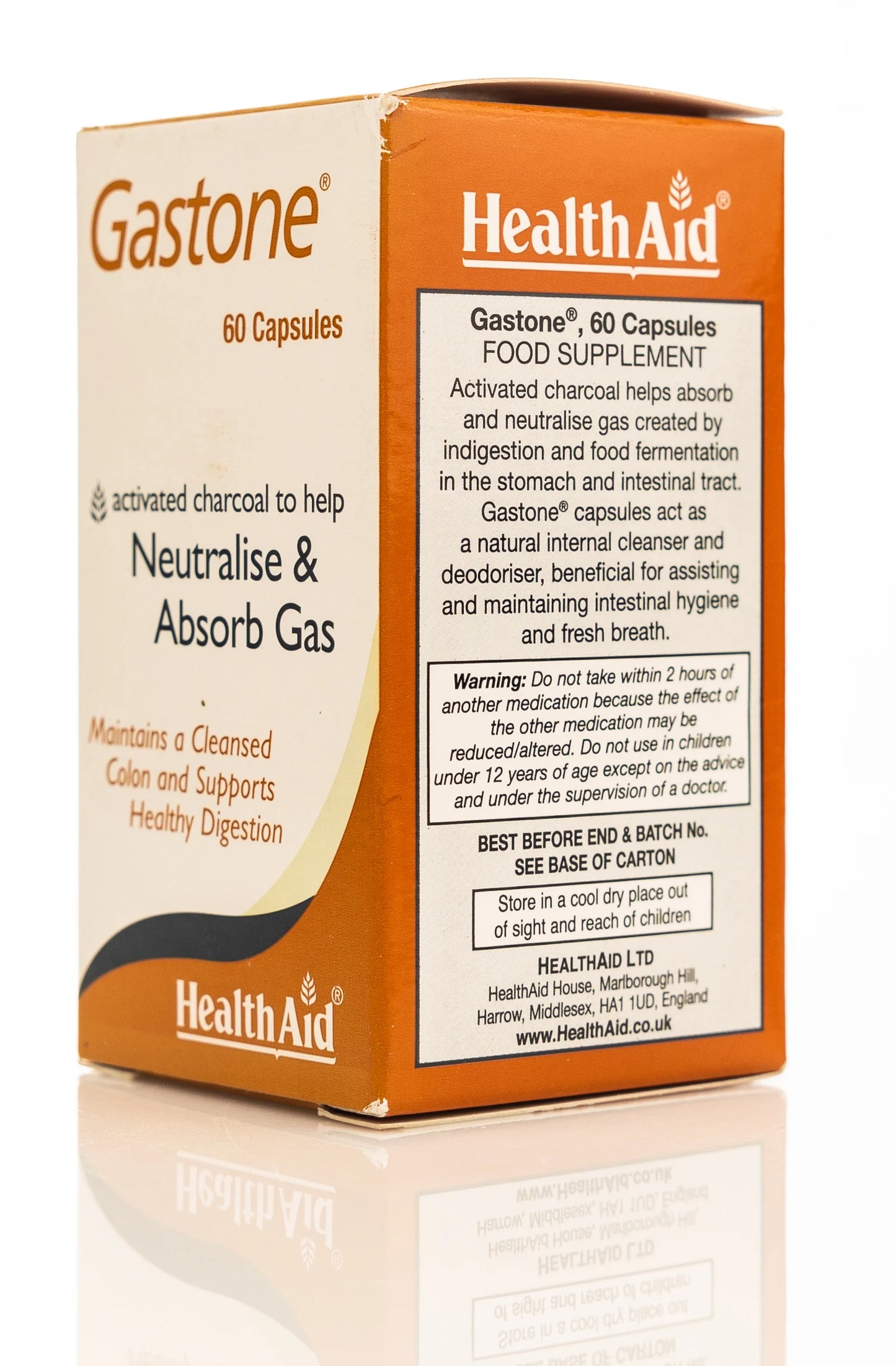 Health Aid Gastone 60 Capsules