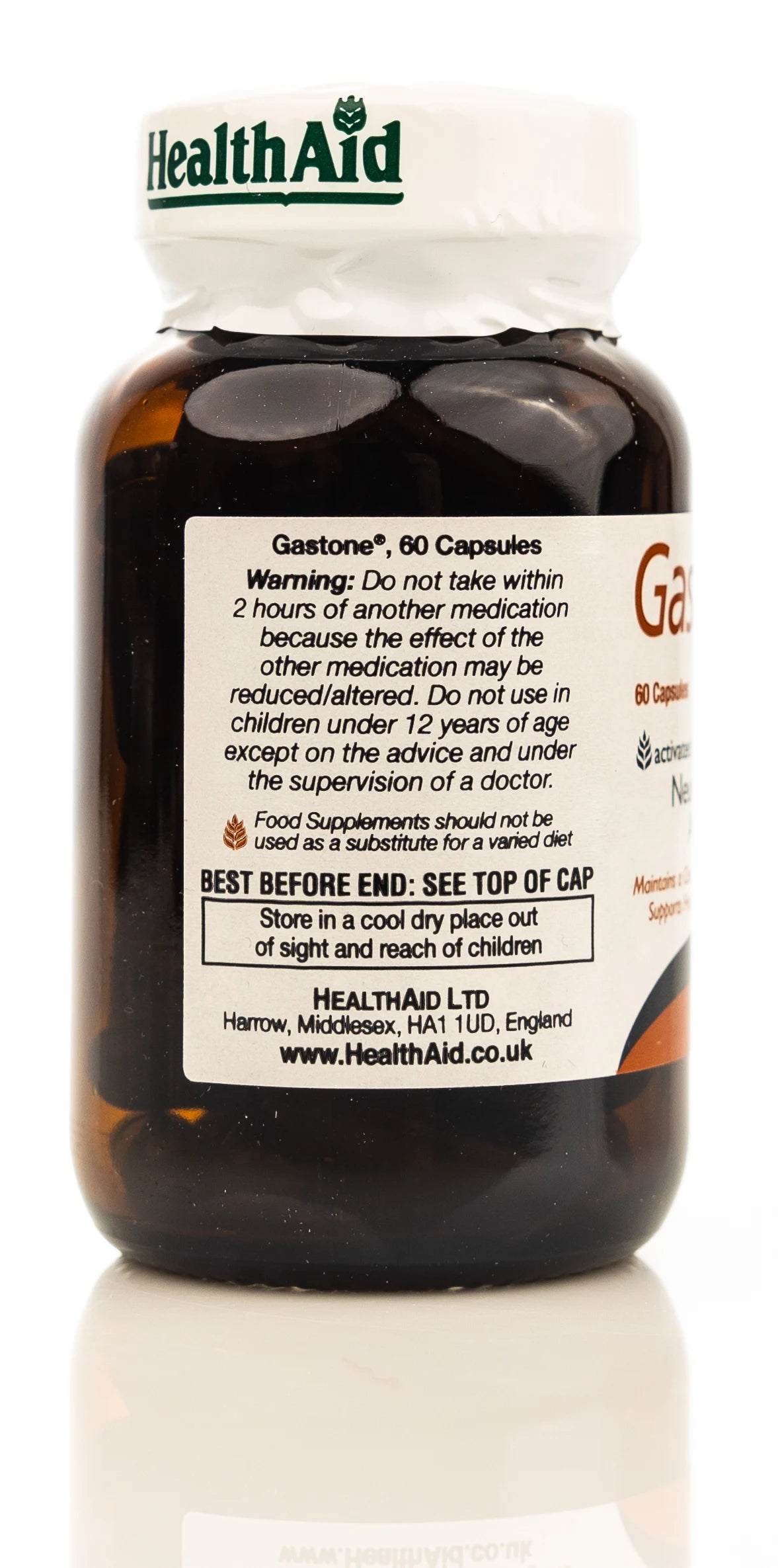 Health Aid Gastone 60 Capsules