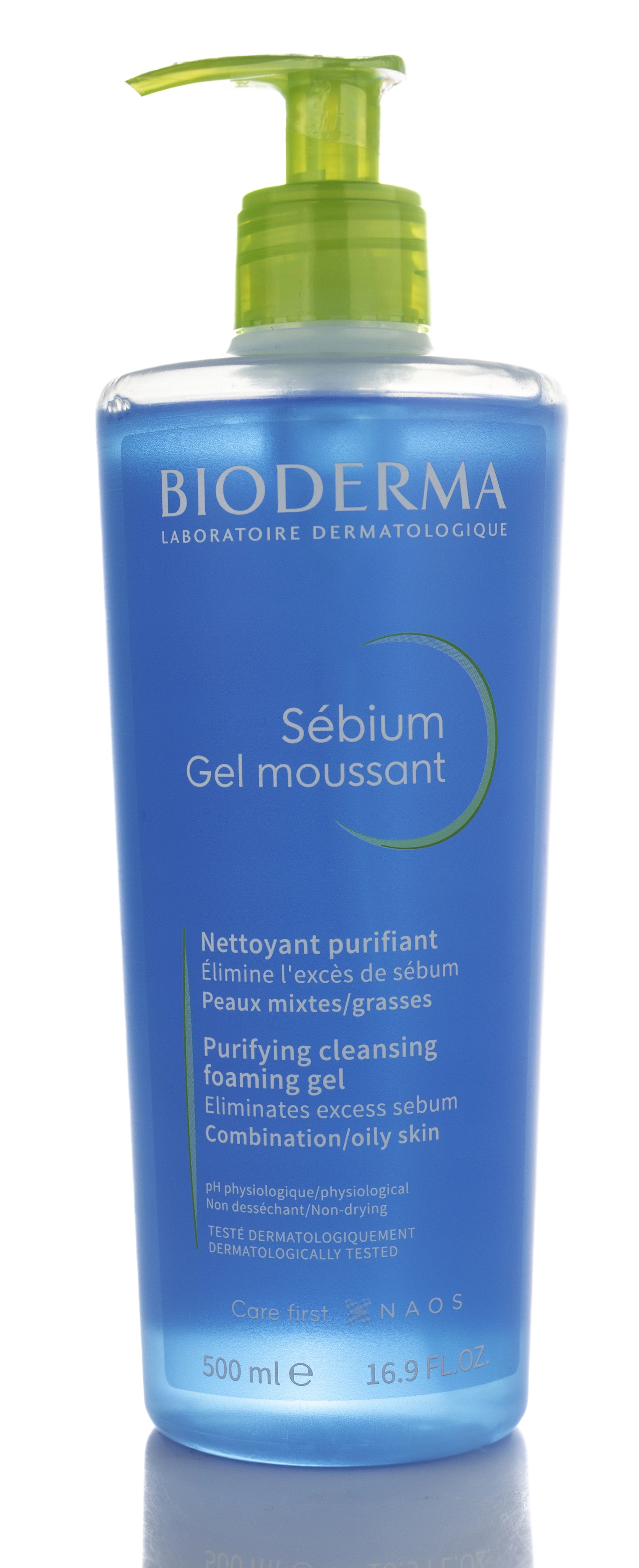 Bioderma Sébium Gel Moussant (Purifying Foaming Gel) 500 Ml