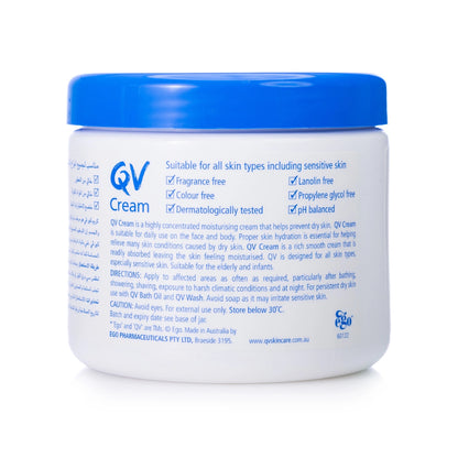 QV Dry Skin Cream Jar 250 gm