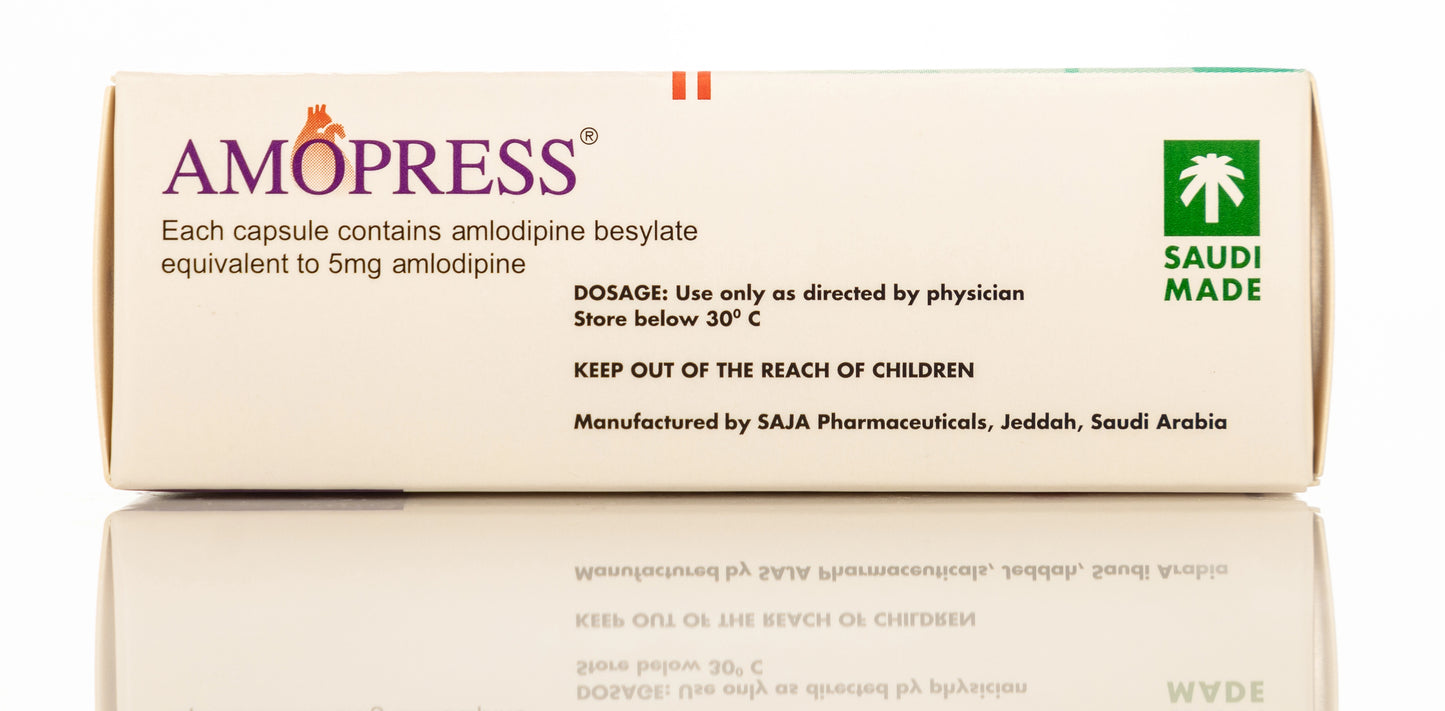 Amopress 5Mg 28 Capsules
