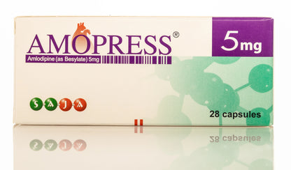 Amopress 5Mg 28 Capsules