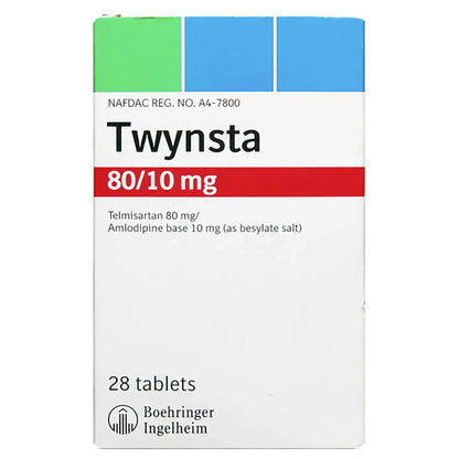 Twynsta 80/10Mg 28 Tablets