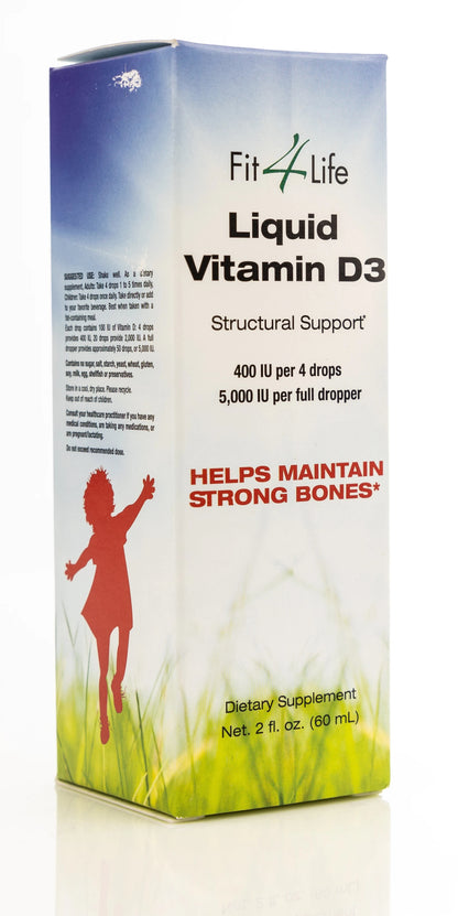 Fit4Life Vitamin D3 Liquid 2 Oz