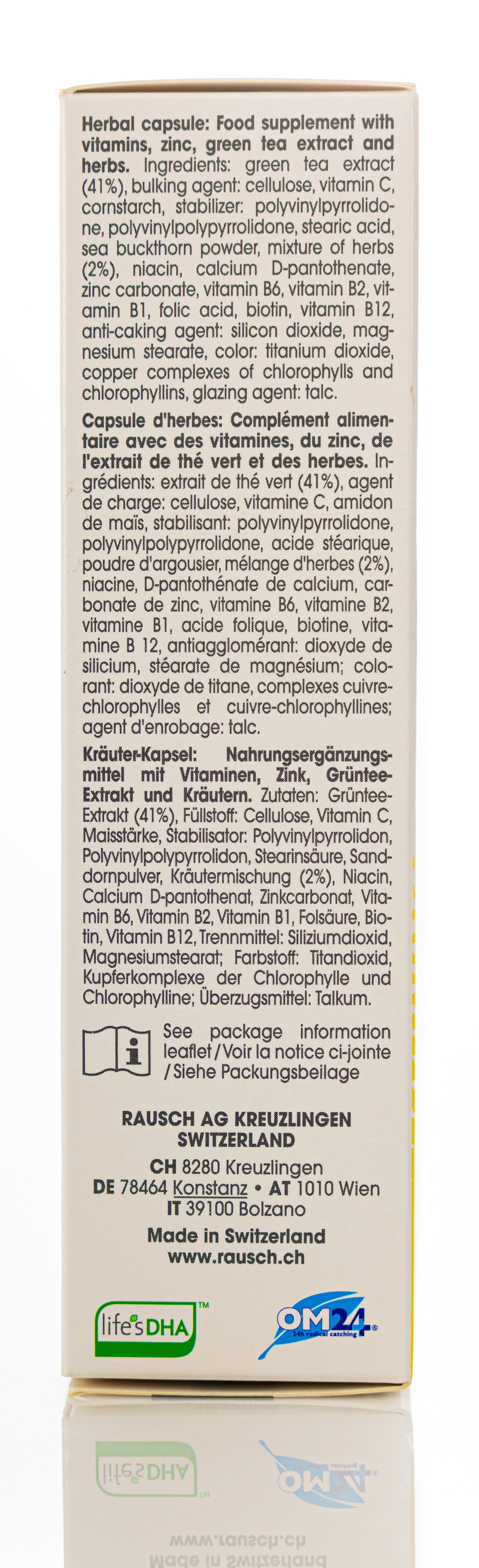 Rausch Herbal Vitality 60 Capsules