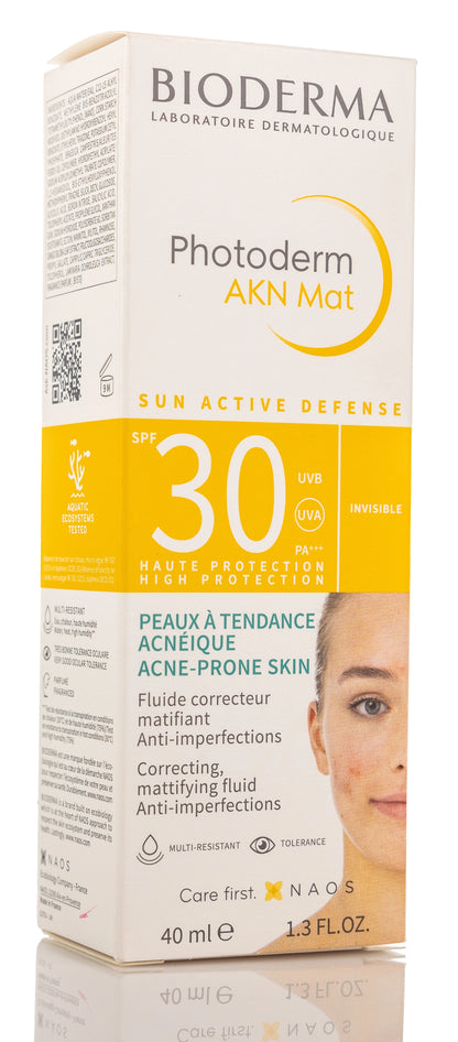 Bioderma Photoderm AKN Mat SPF30 Fluid 40 Ml