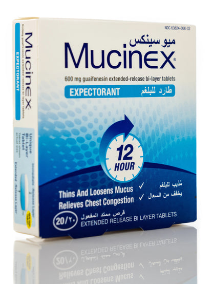 Mucinex 600Mg 20 Tablets