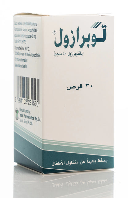 Toprazole 40Mg 30 Tablets