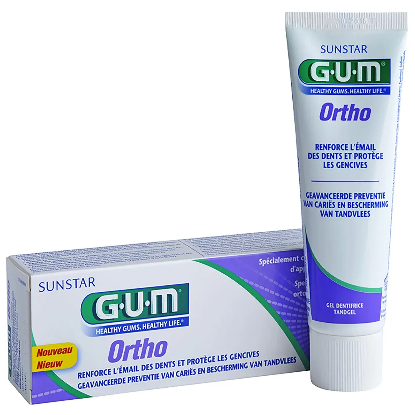 Gum Ortho Gel Toothpaste 75ml [3080]