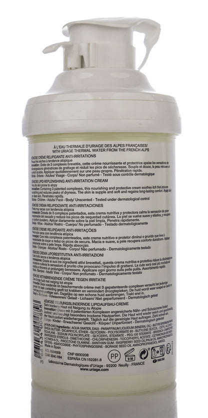 Uriage Xemose Cream 400 ml