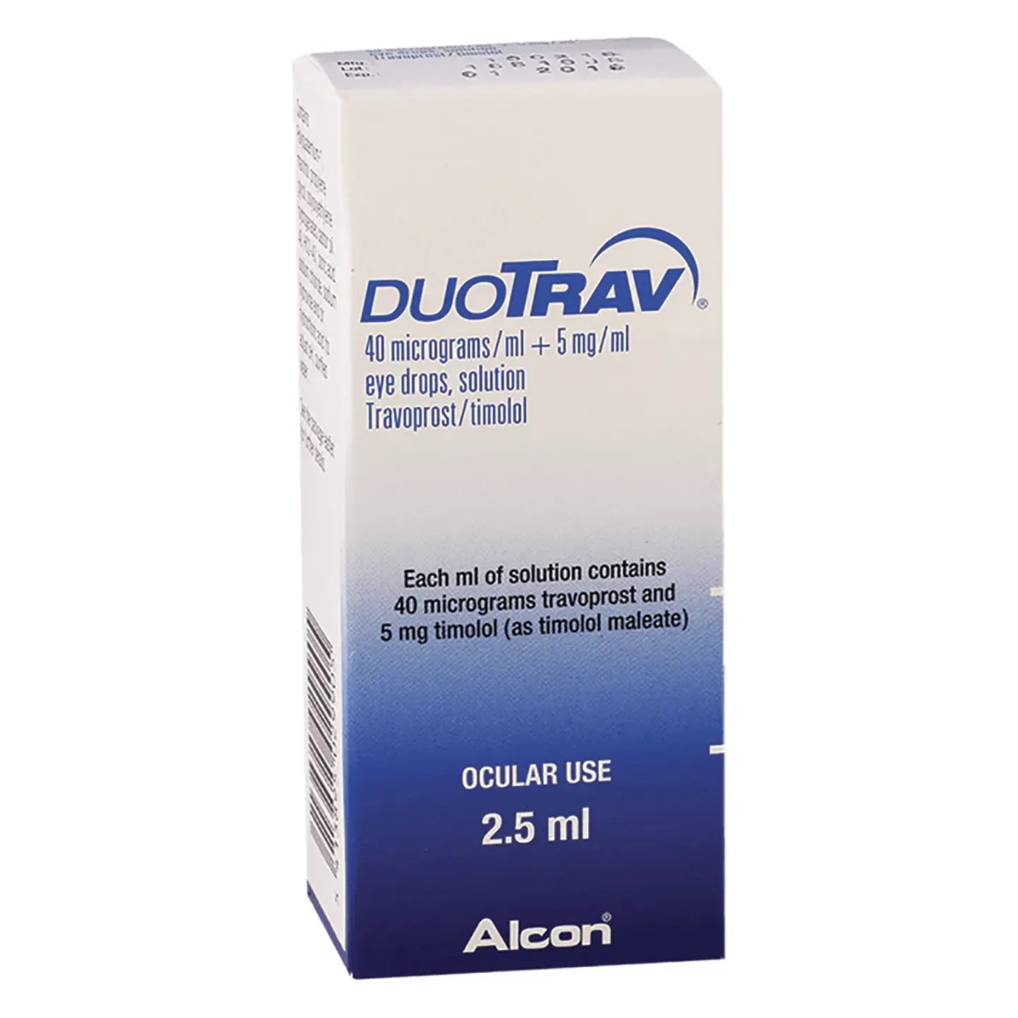 Duotrav Eye Drops 2.5Ml
