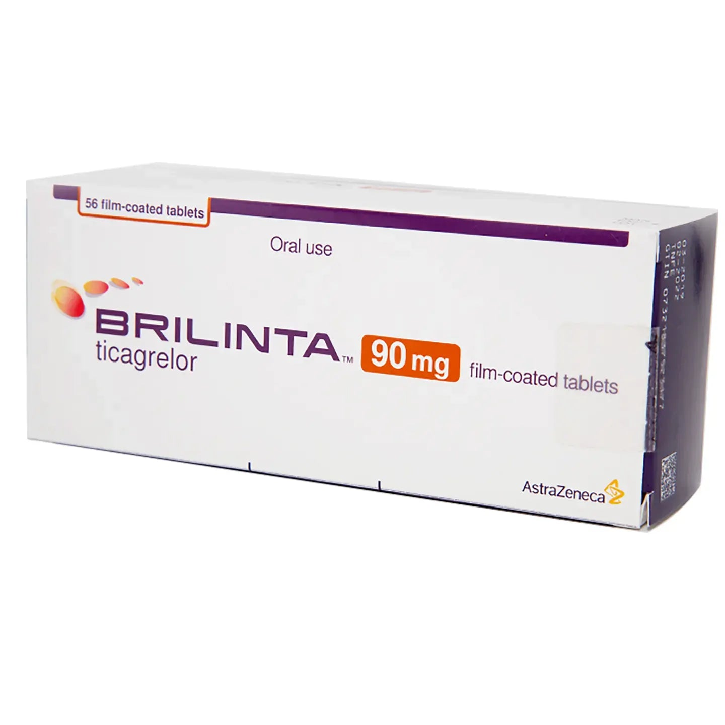 Brilinta 90Mg 56Tablets