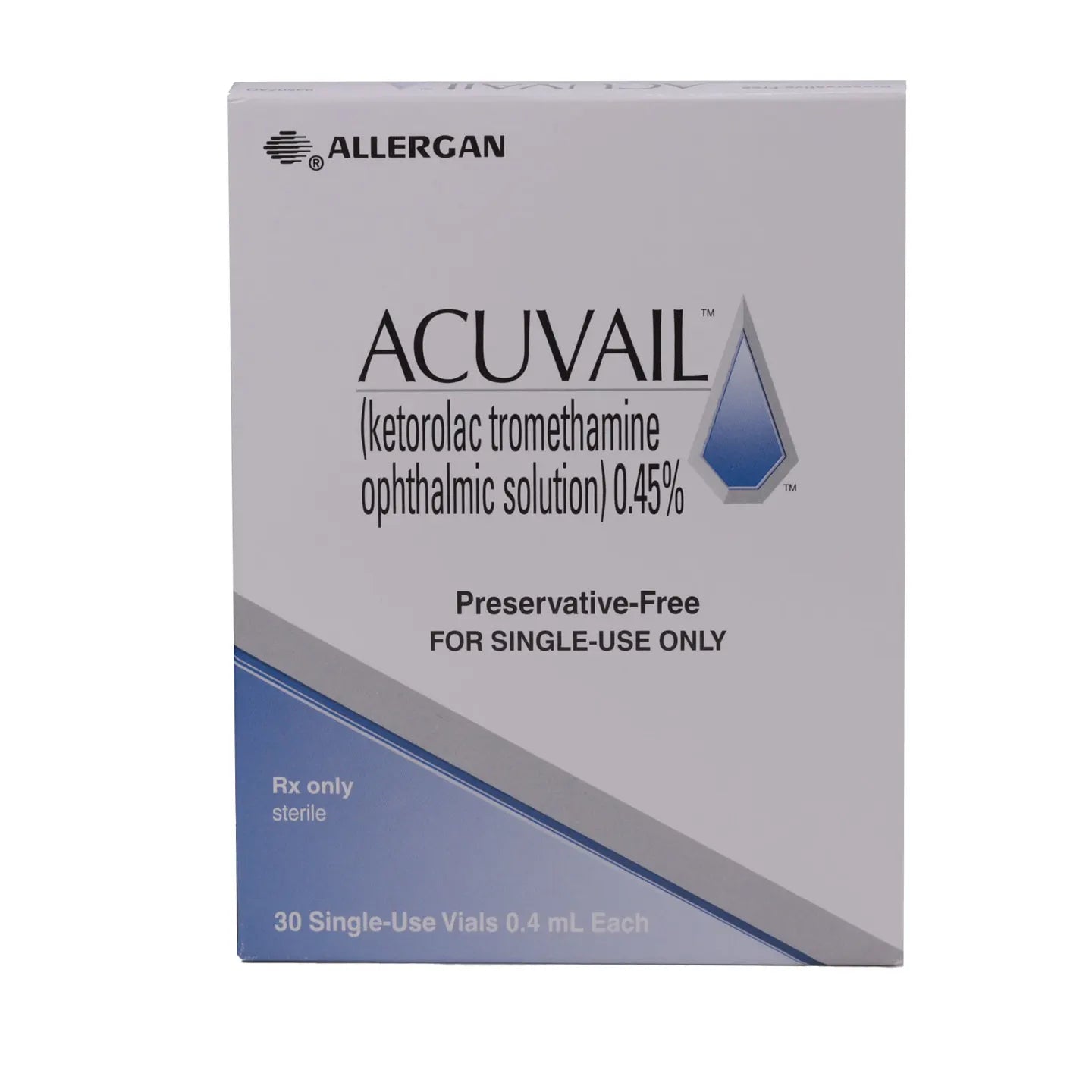 Acuvail 0.45% 30X0.4 Ml Eye Drops