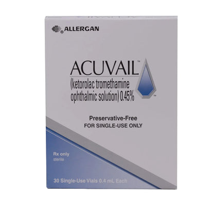 Acuvail 0.45% 30X0.4 Ml Eye Drops