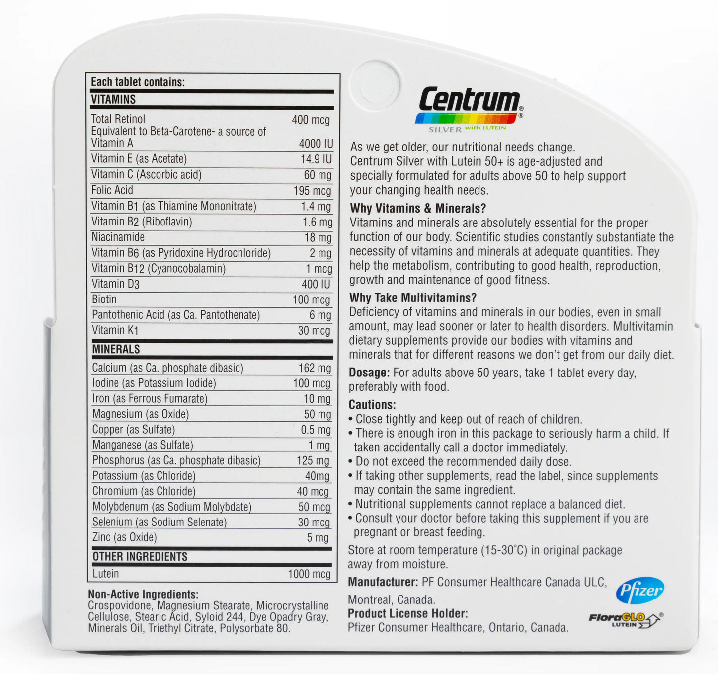 Centrum Silver 100 Tablet