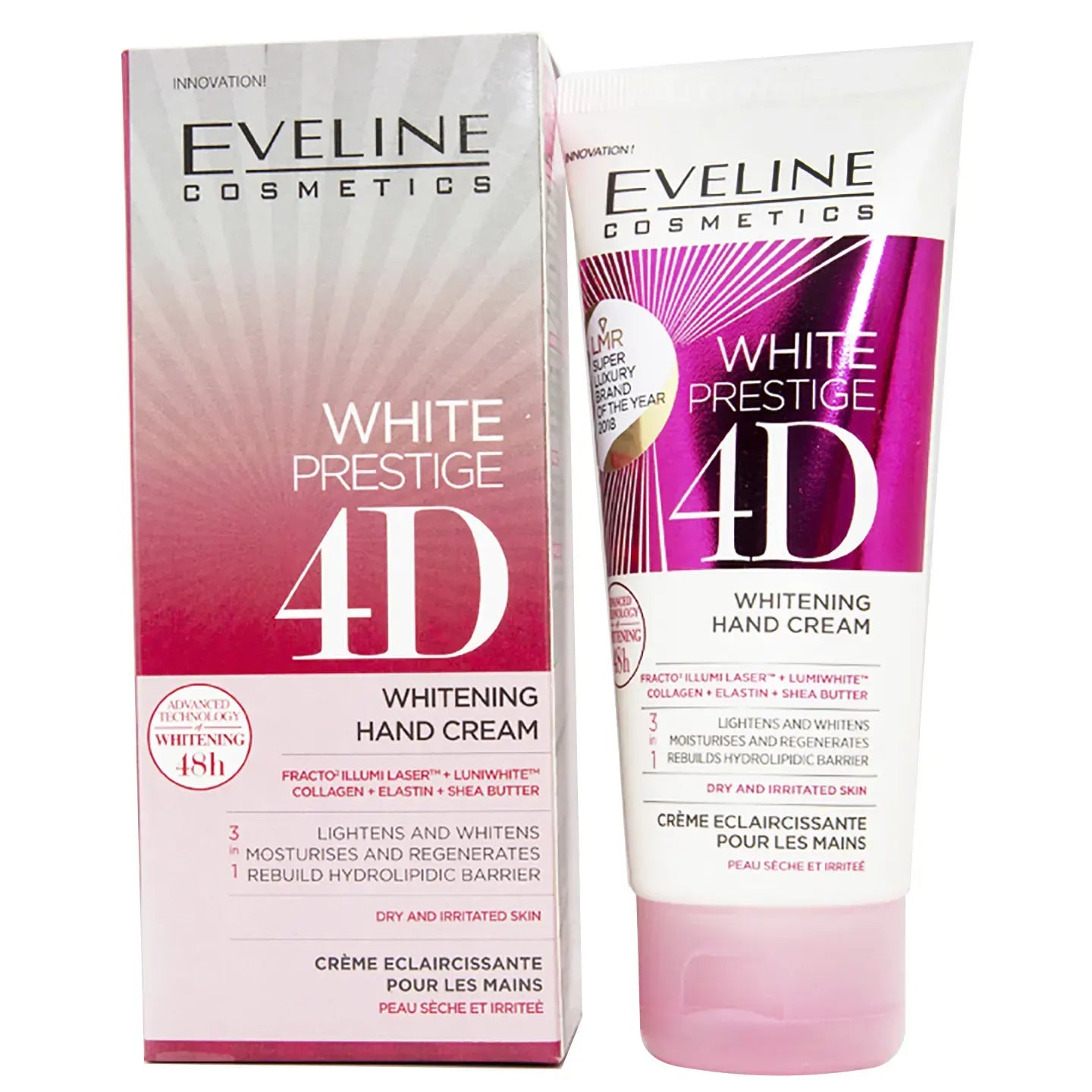 Eveline White Prestige 4D Whitening Hand Cream 100 Ml