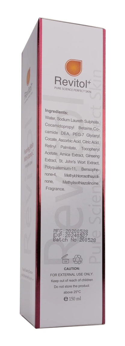 Revitol+ Vitamin-C Foaming Wash 150 Ml