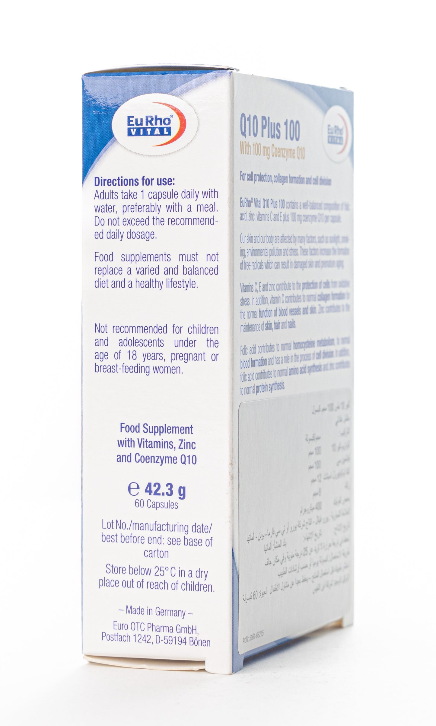 Eurho Vital Q10 Plus 100 mg 60 Capsule