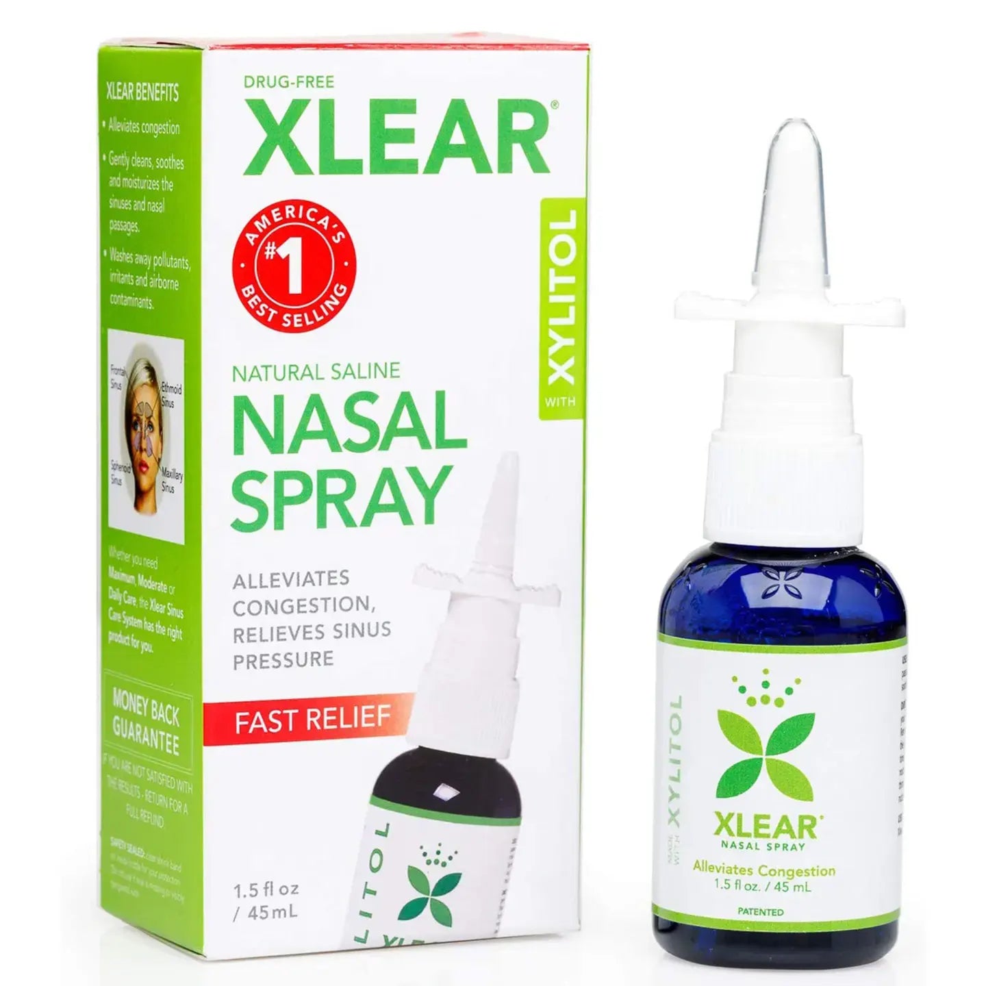 Xlear Adult Nasal Spray 45Ml