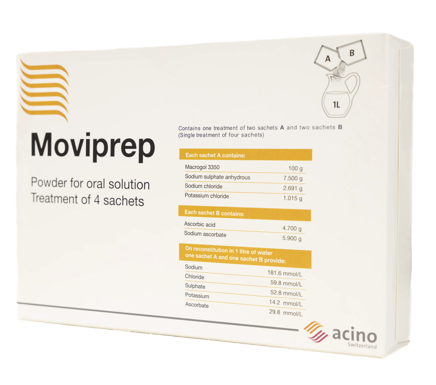 Moviprep 4 Sachets