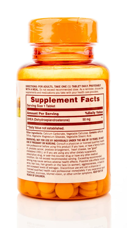 Sundown DHEA 50mg 60 Tablets