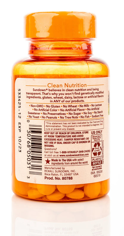 Sundown DHEA 50mg 60 Tablets