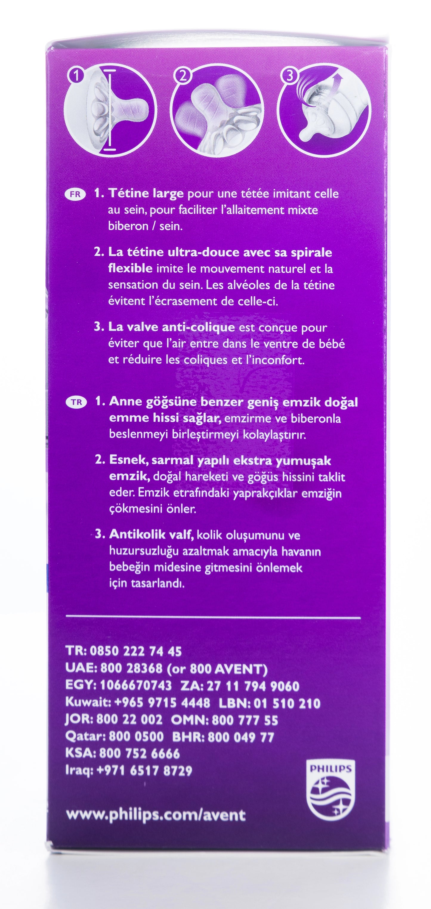 Avent [491] Natural Response Bottle 1M+ 260 ML