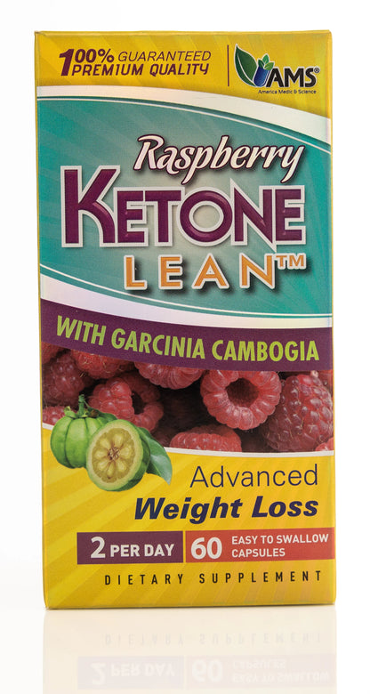 AMS Raspberry Ketone Lean Weight Loss 60 Capsule