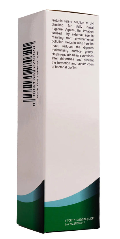 Revo Iso Nasal Spray 20ML