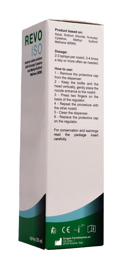 Revo Iso Nasal Spray 20ML