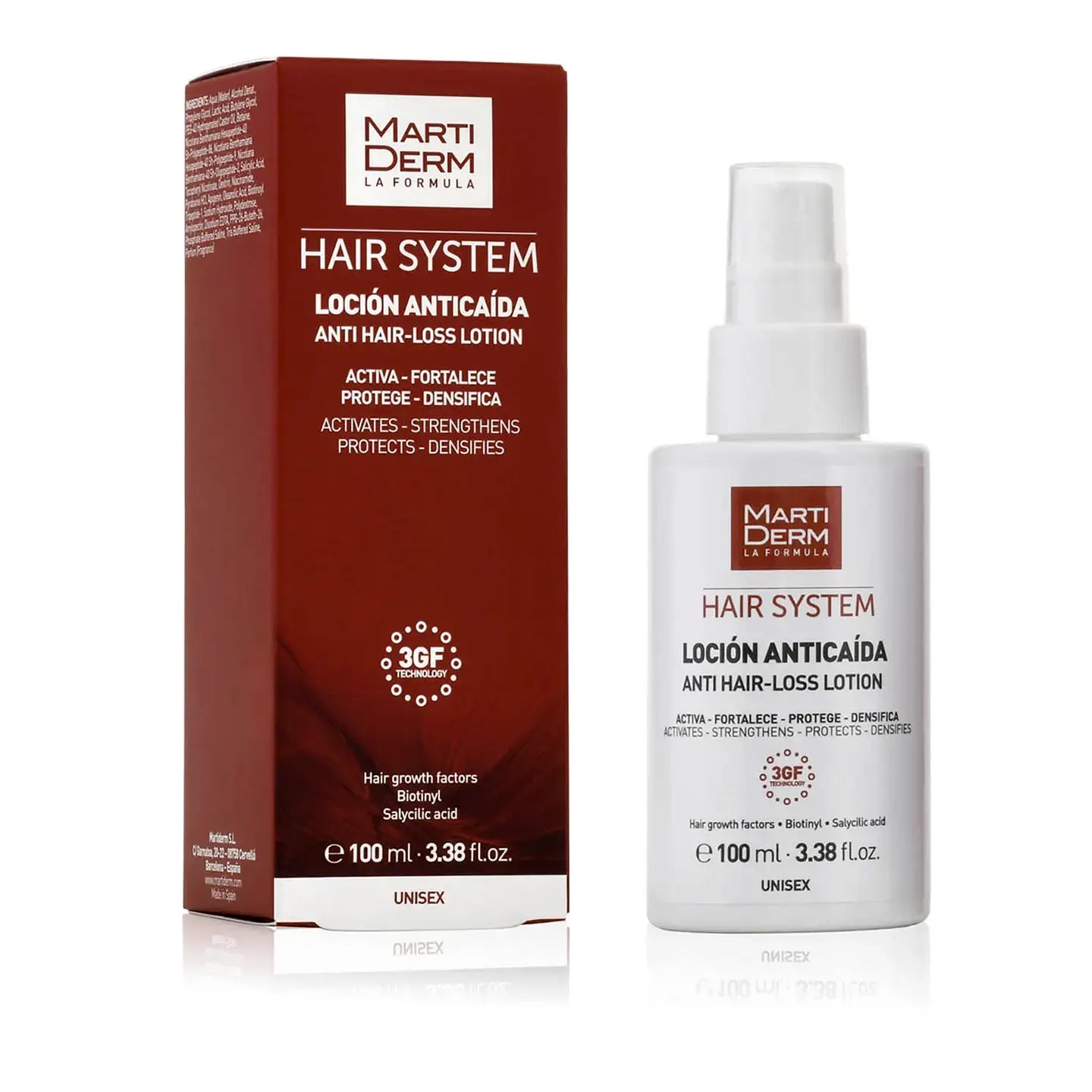 Martiderm Anticaida Unisex Lotion 100 Ml