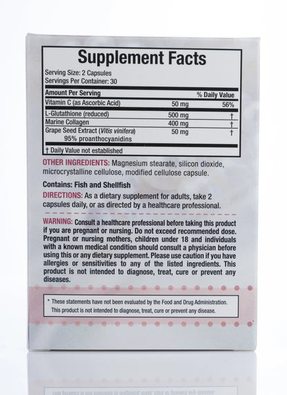 Simply White Collagen & L-Glutathione 60 Capsules