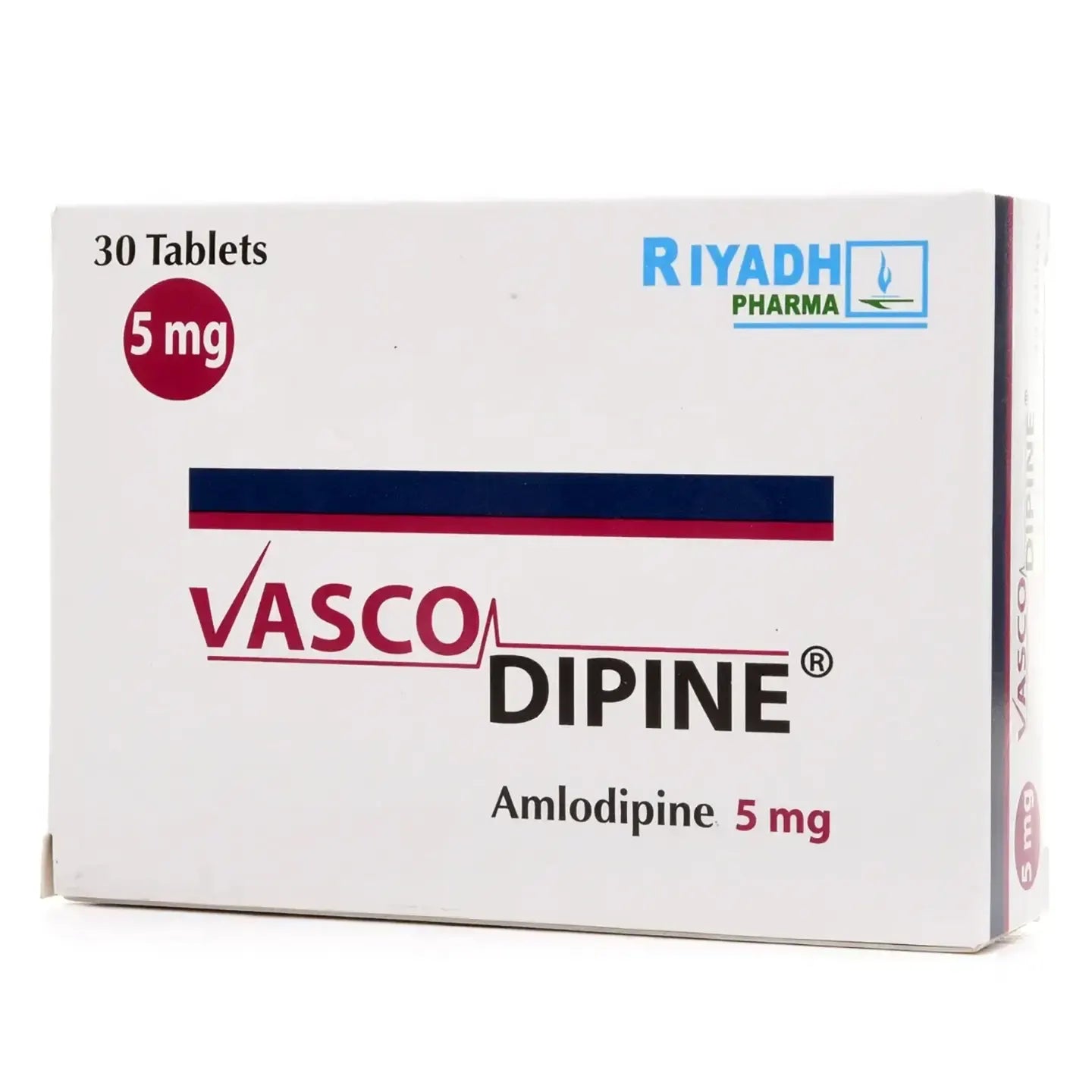 Vascodipine 5Mg 30 Tablets