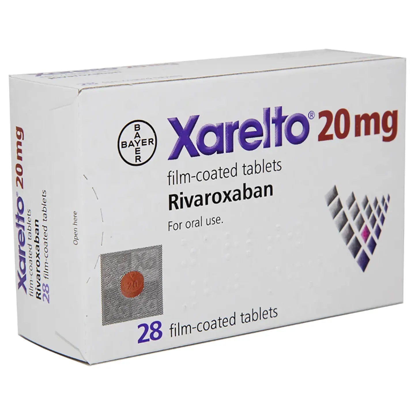 Xarelto 20Mg 28Tablets