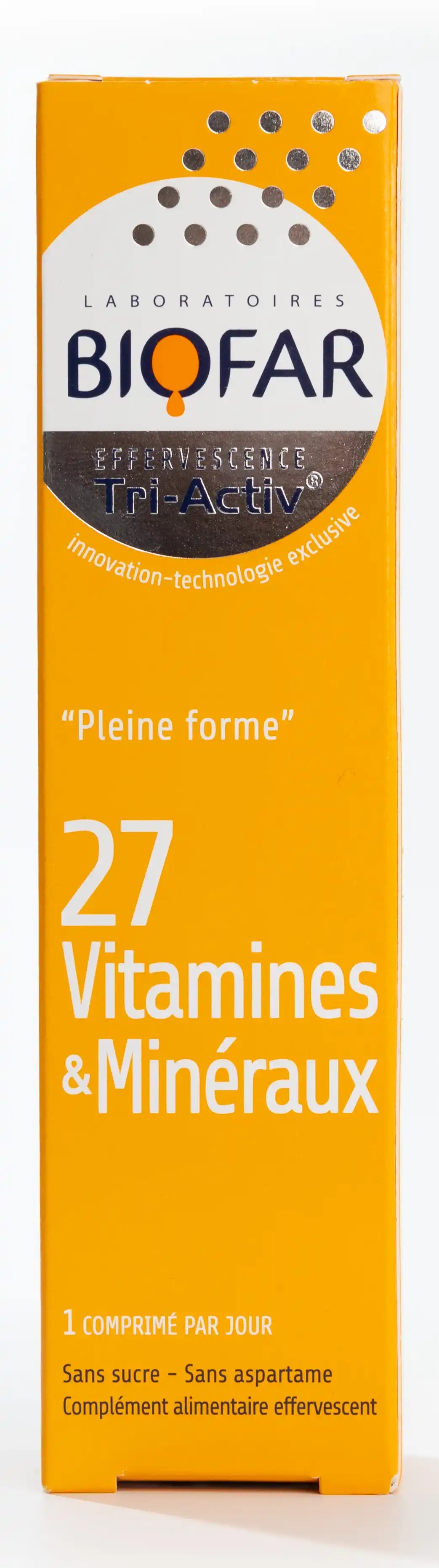 Biofar 27 Vitamins & Minerals 15 Effervescent Tablets