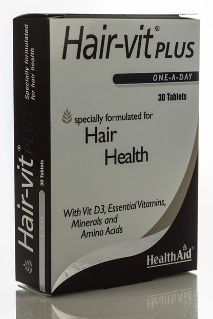 Health Aid Hair Vit Plus 30 Tablets