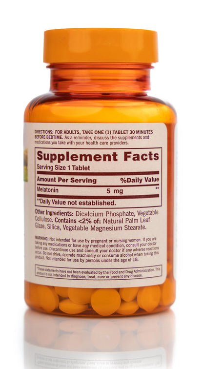 Sundown Dissolvable Melatonin 5mg 90 Microlozenges