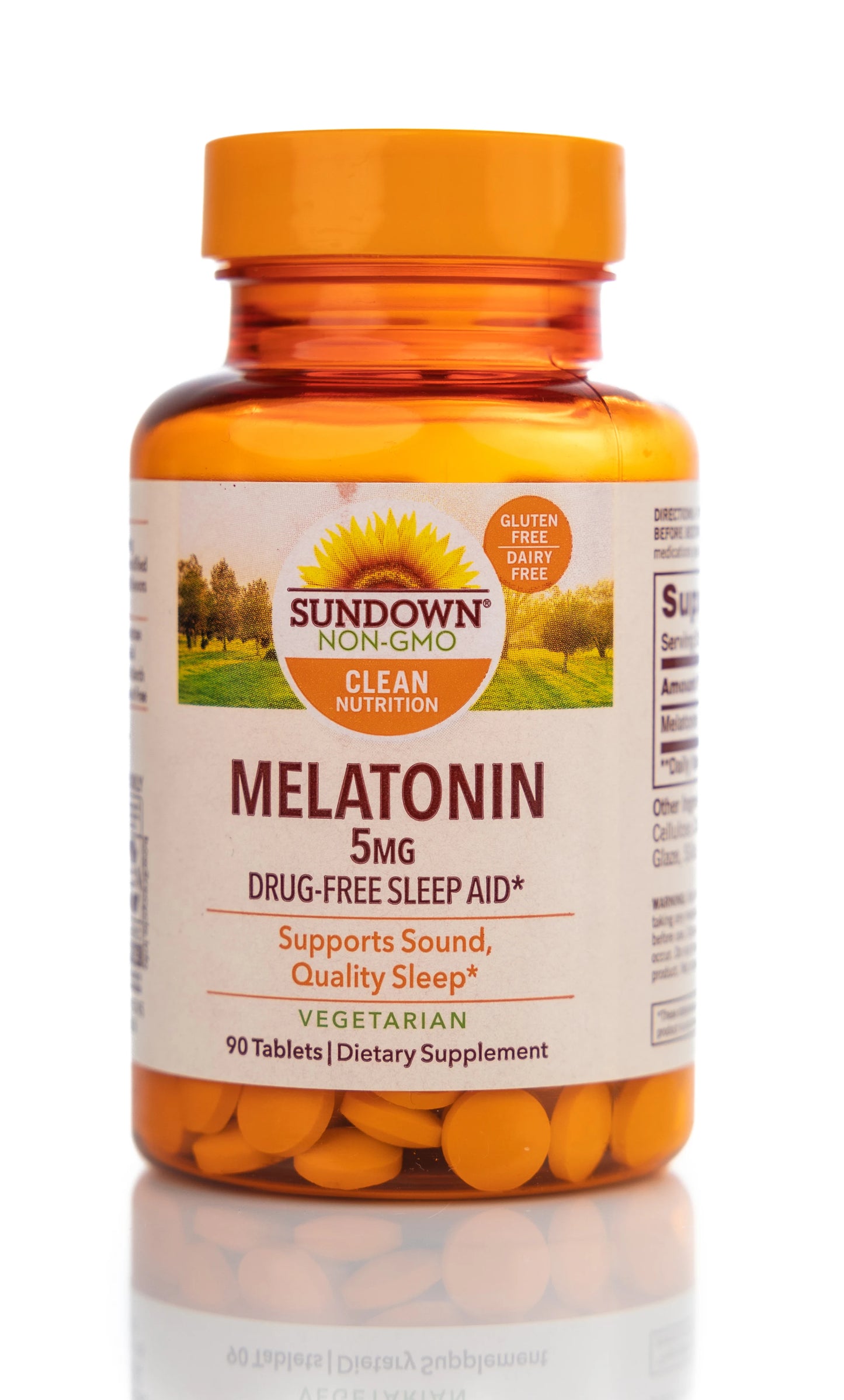 Sundown Dissolvable Melatonin 5mg 90 Microlozenges