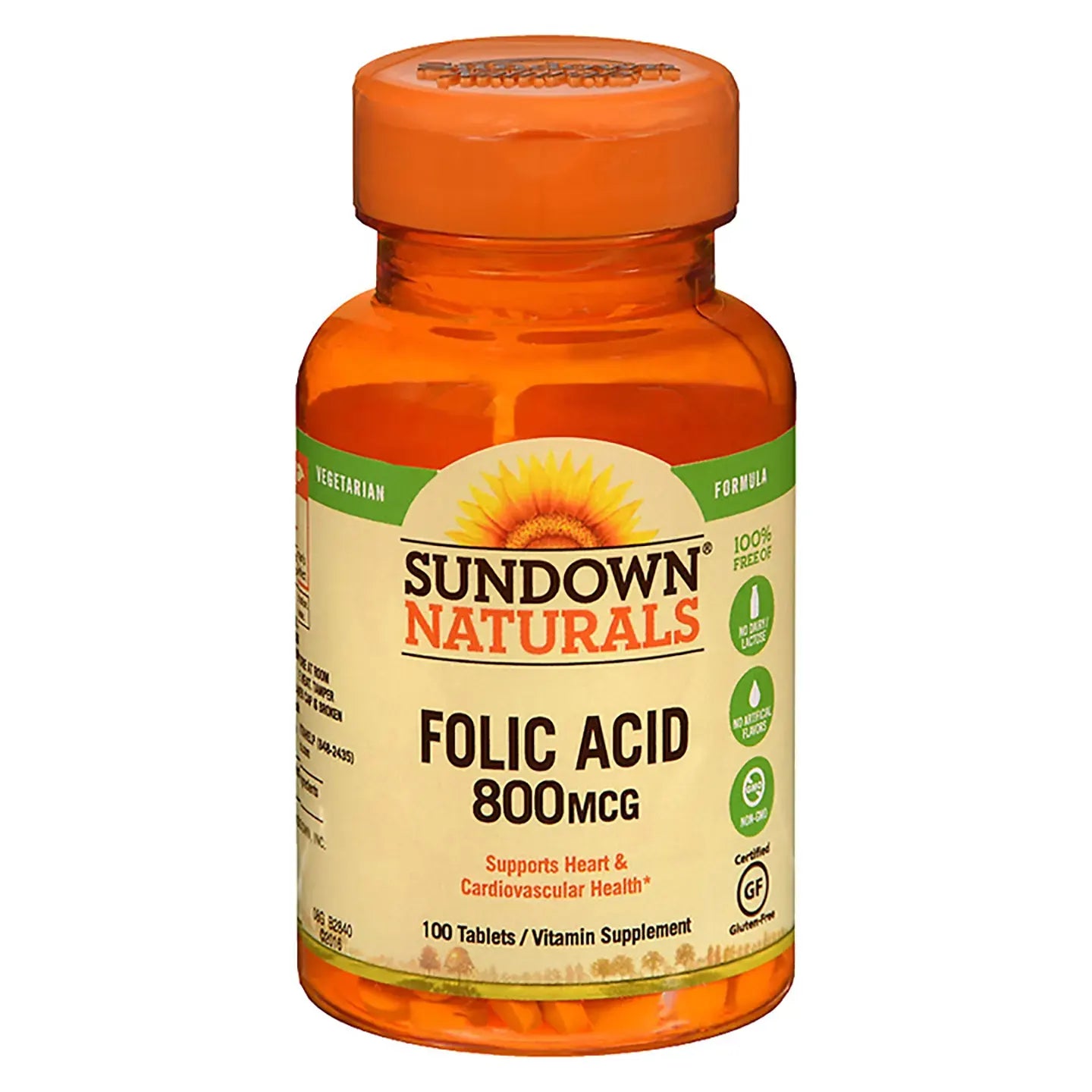 Sundown Folic Acid 800MCG 100 Tablets