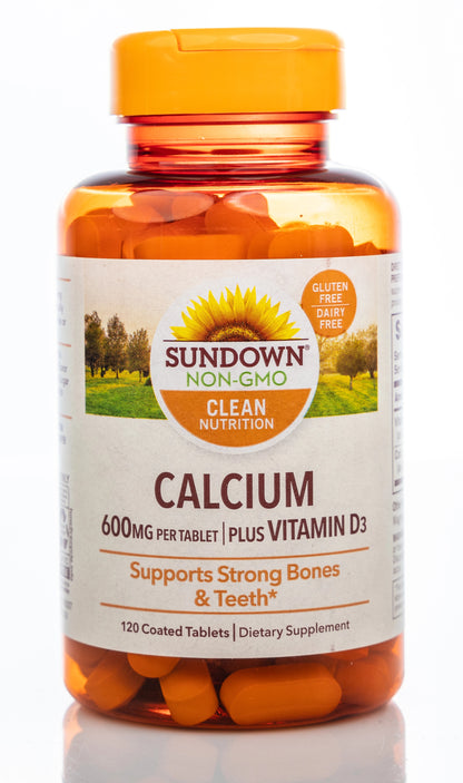 Sundown Calcium 600 mg 120 Tablets